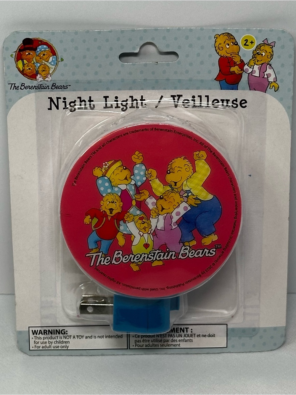 The Berenstain Bears Night Light PBS Kids Scholastic LED 2023